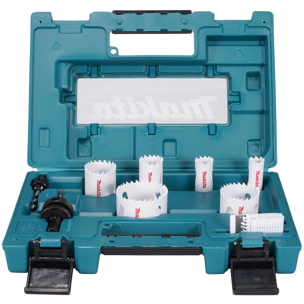 KIT SCIES CLOCHES BI-METAL PLOMBIER 9P - MAKITA - D-63965