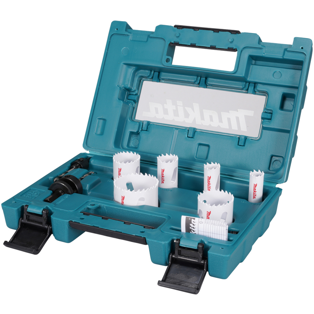 KIT SCIES CLOCHES BI-METAL PLOMBIER 9P - MAKITA - D-63965