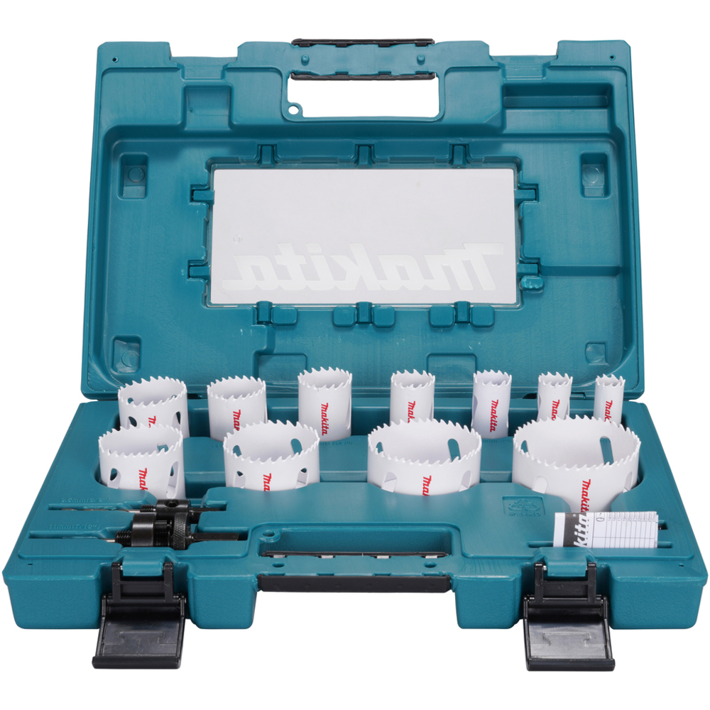 KIT SCIES CLOCHES BI-METAL PLOMBIER 14P - MAKITA - D-63971