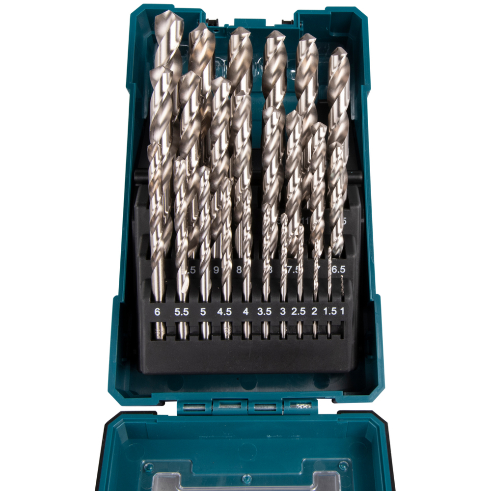 COFFRET 25 FORETS METAL HSS-G - MAKITA - D-67555