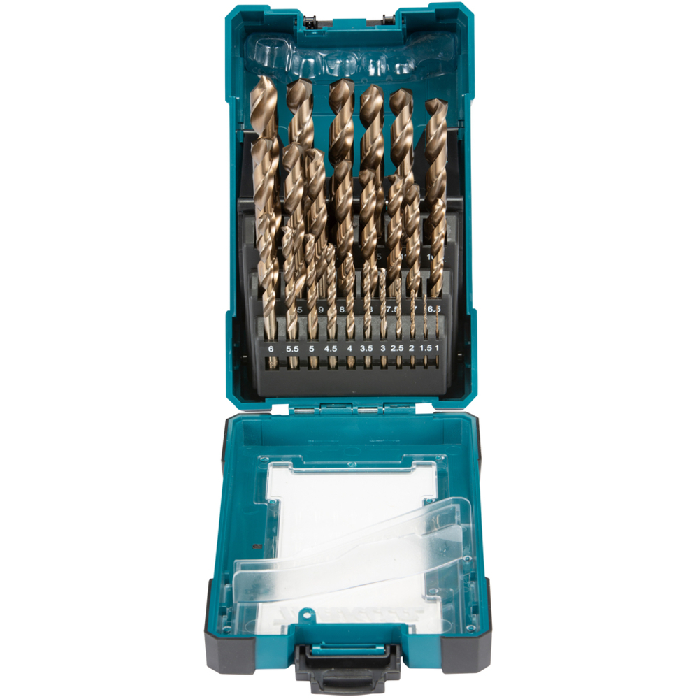 COFFRET 25 FORETS METAL HSS-CO - MAKITA - D-67577