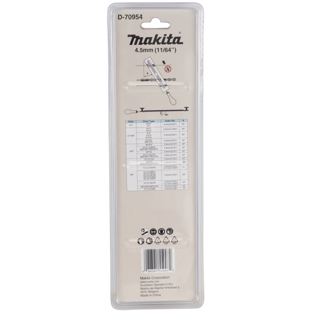 PORTE LIME & LIME RONDE 4.5MM - MAKITA - D-70954