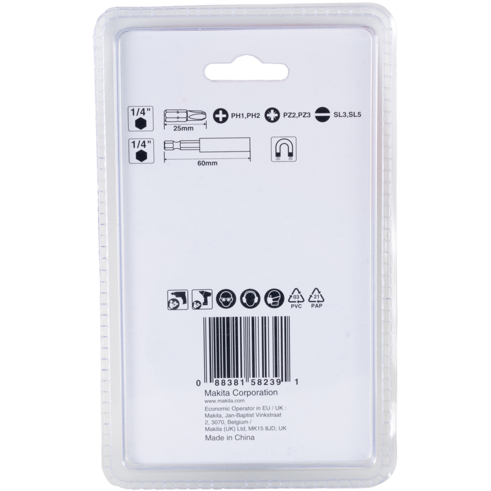 COFFRET D'EMBOUTS 7 PCS - MAKITA - D-73271