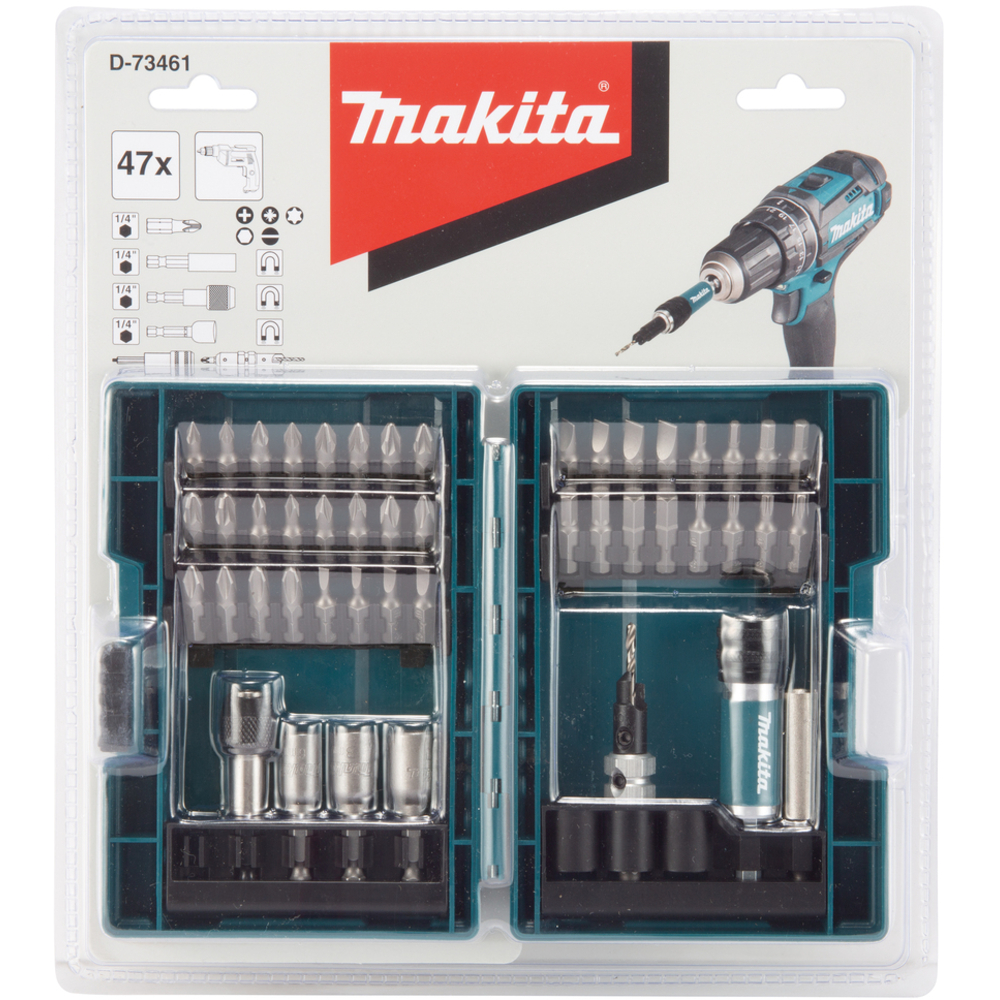 COFFRET EMBOUTS 47PCS - MAKITA - D-73461