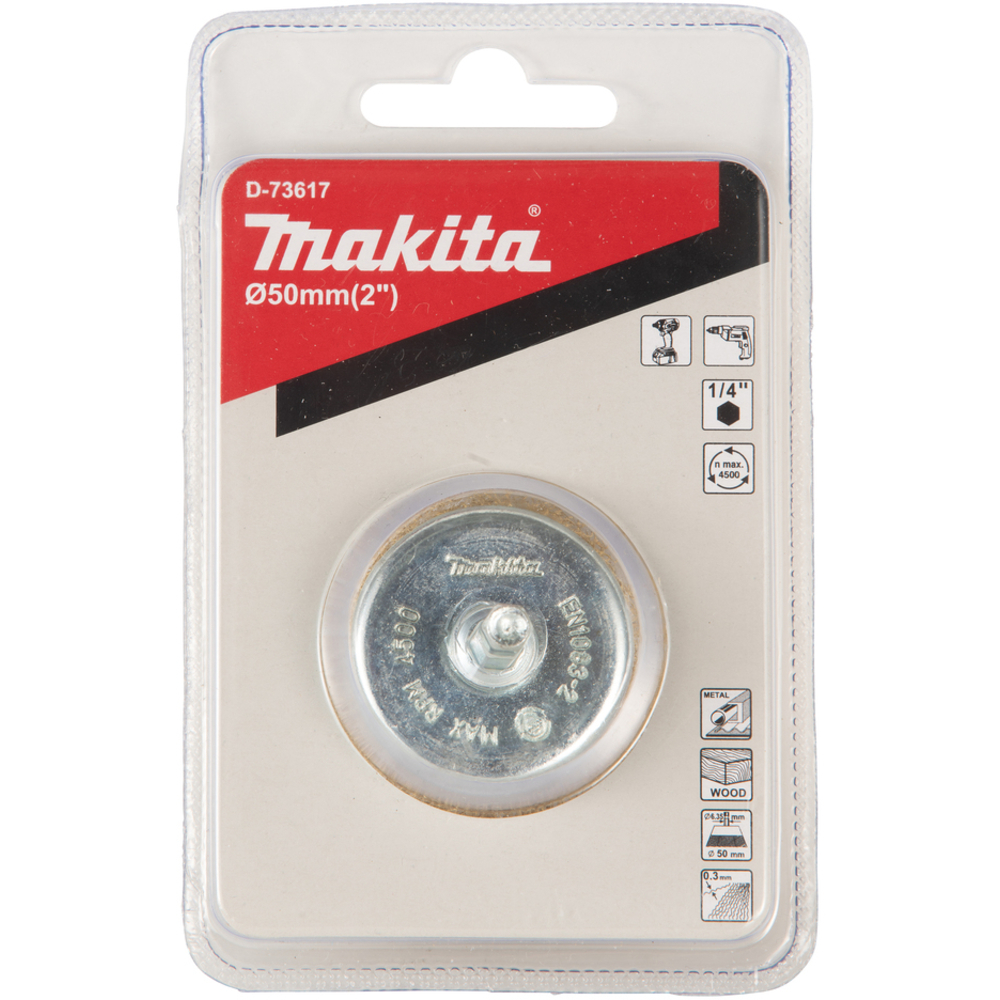 BROSSE BOISSEAU FILS LAITON 50MM - MAKITA - D-73617