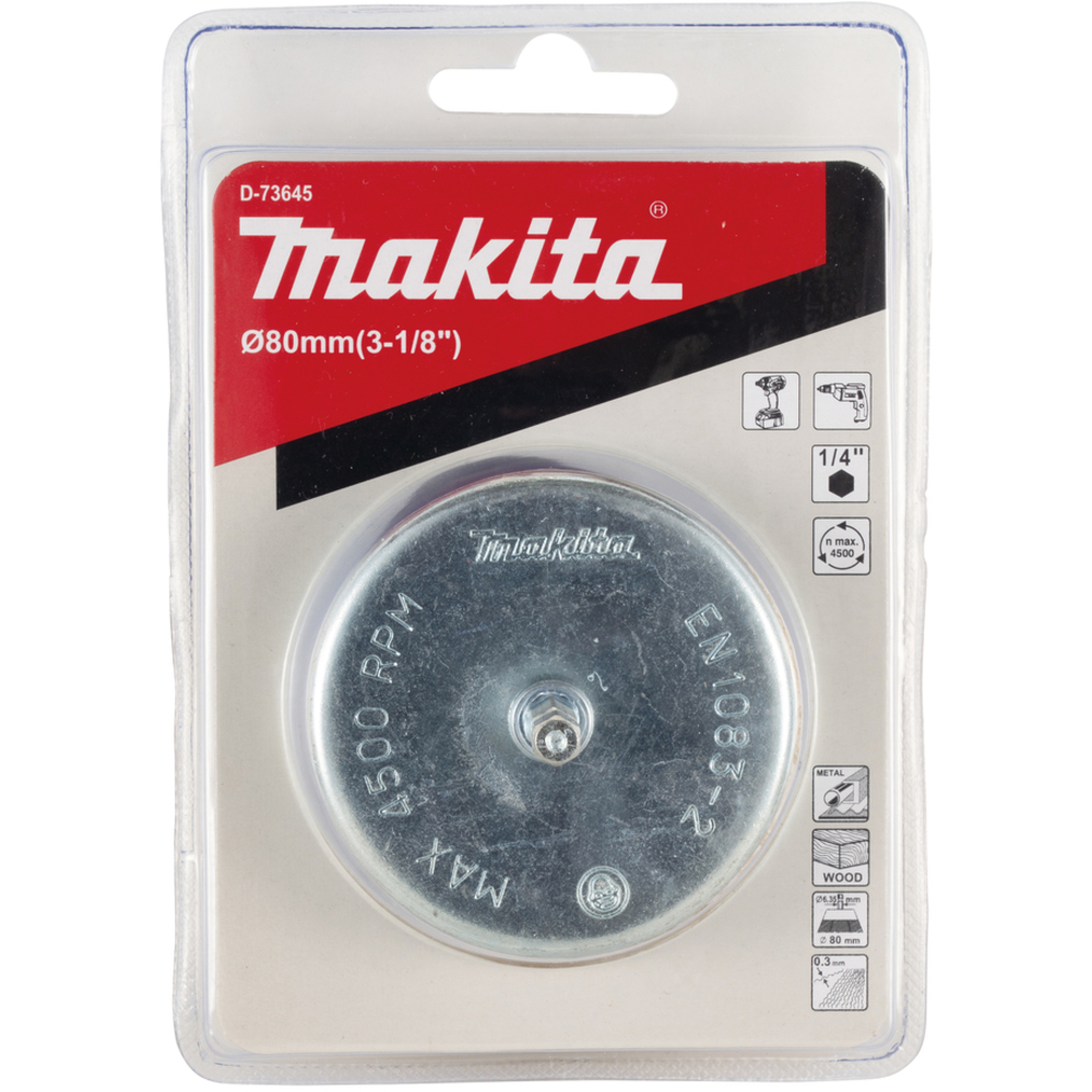BROSSE BOISSEAU FILS LAITON 80MM - MAKITA - D-73645
