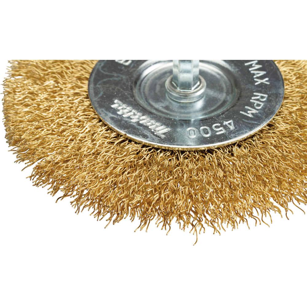 BROSSE CIRCULAIRE FILS LAITON 100MM - MAKITA - D-73695