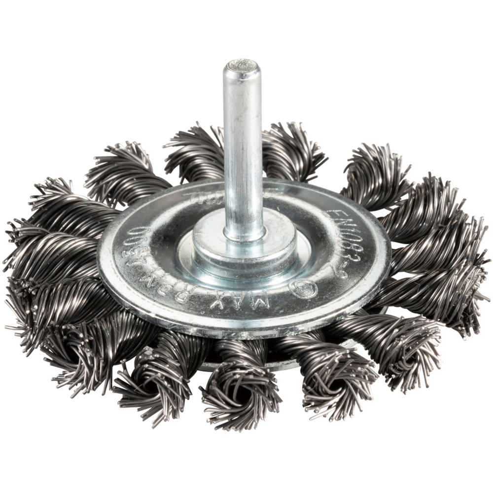 BROSSE CIRCULAIRE FILS TORSADES 75MM - MAKITA - D-73813