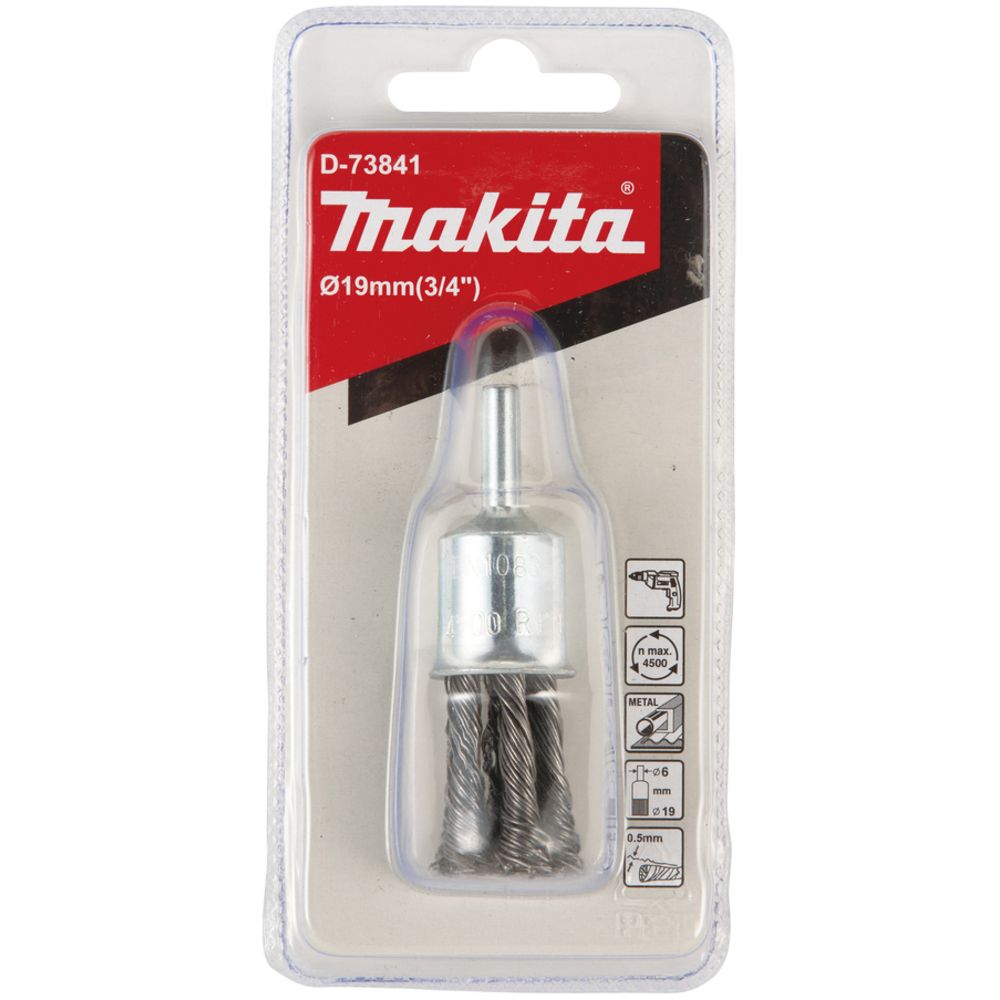 BROSSE PINCEAU FILS TORSADES 19MM - MAKITA - D-73841