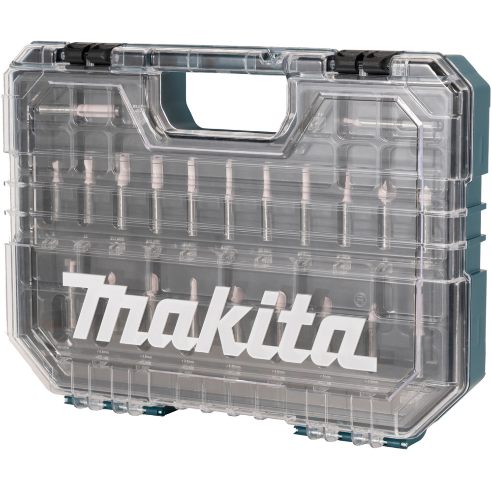 COFFRET DE 22 FRAISES À RAINURER - MAKITA - D-74784