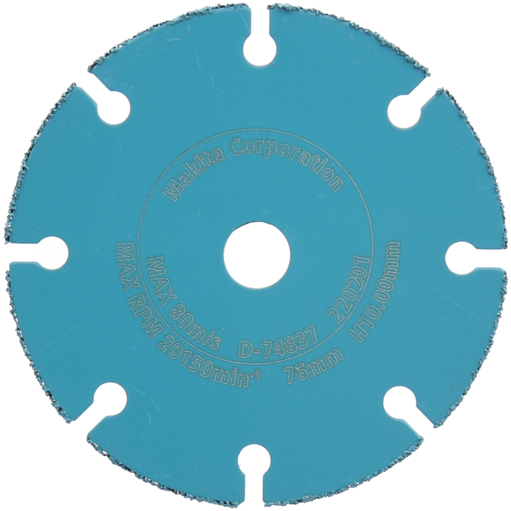 DISQUE DIAMANT CARBURE 76MM - MAKITA - D-74837