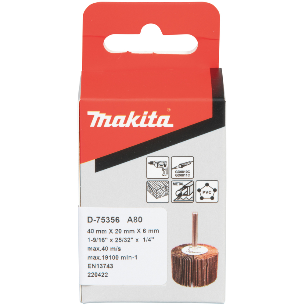 ROUES A LAMELLES A80 - MAKITA - D-75356