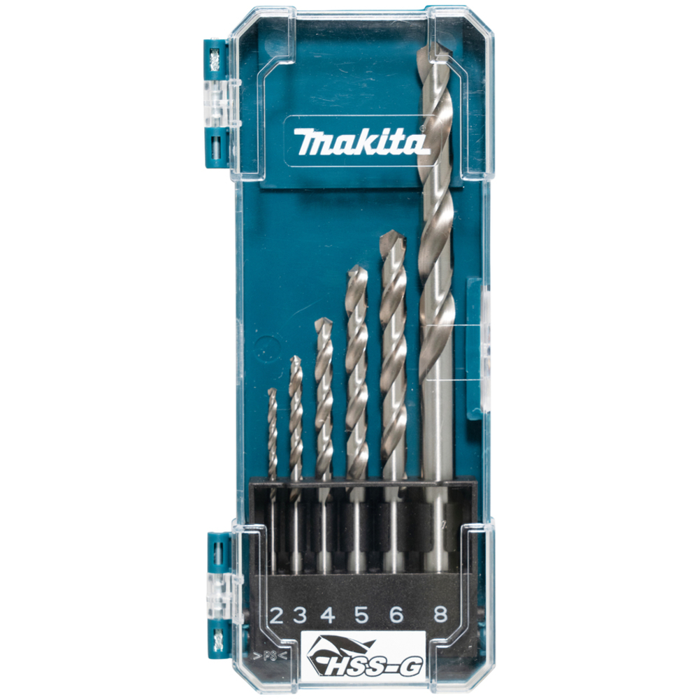COFFRET FORETS METAL HSS-G 6 PCS - MAKITA - D-75742
