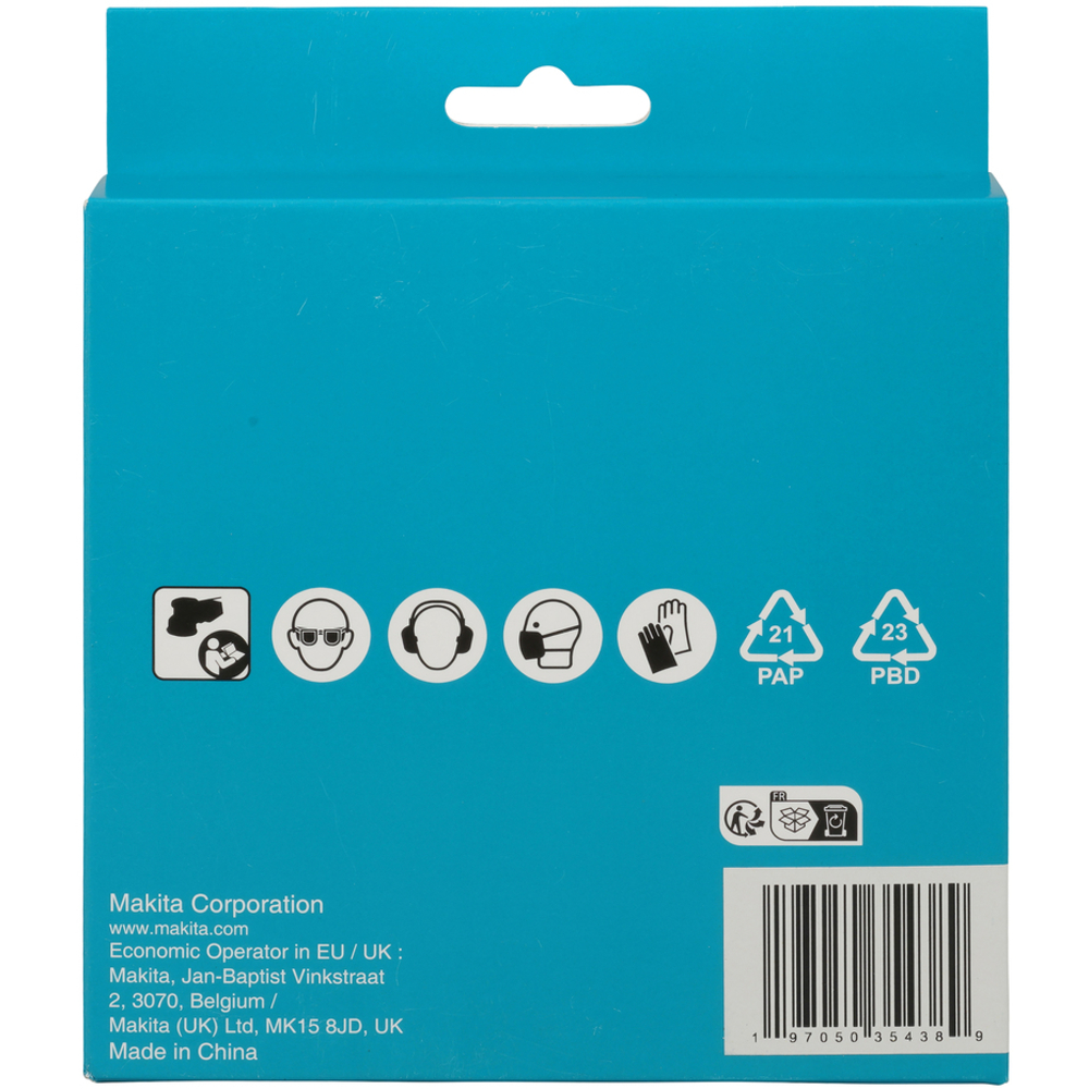 ABRASIVF EN MAILLE DIAM 125 A240 X10 - MAKITA - D-78689