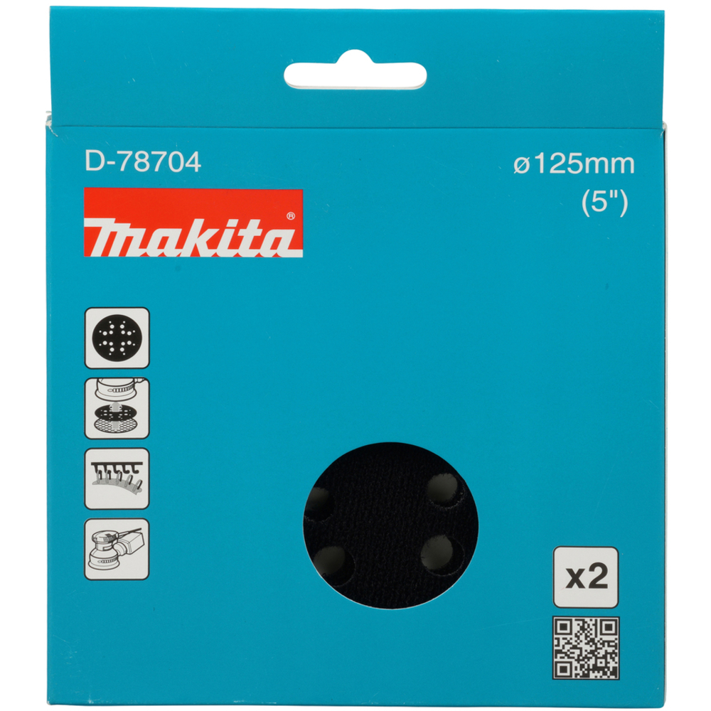 DISQUE TAMPON ECO 125MM - MAKITA - D-78704
