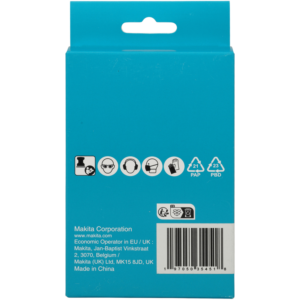 ABRASIVF EN MAILLE 80X130 A320 X10 - MAKITA - D-78813