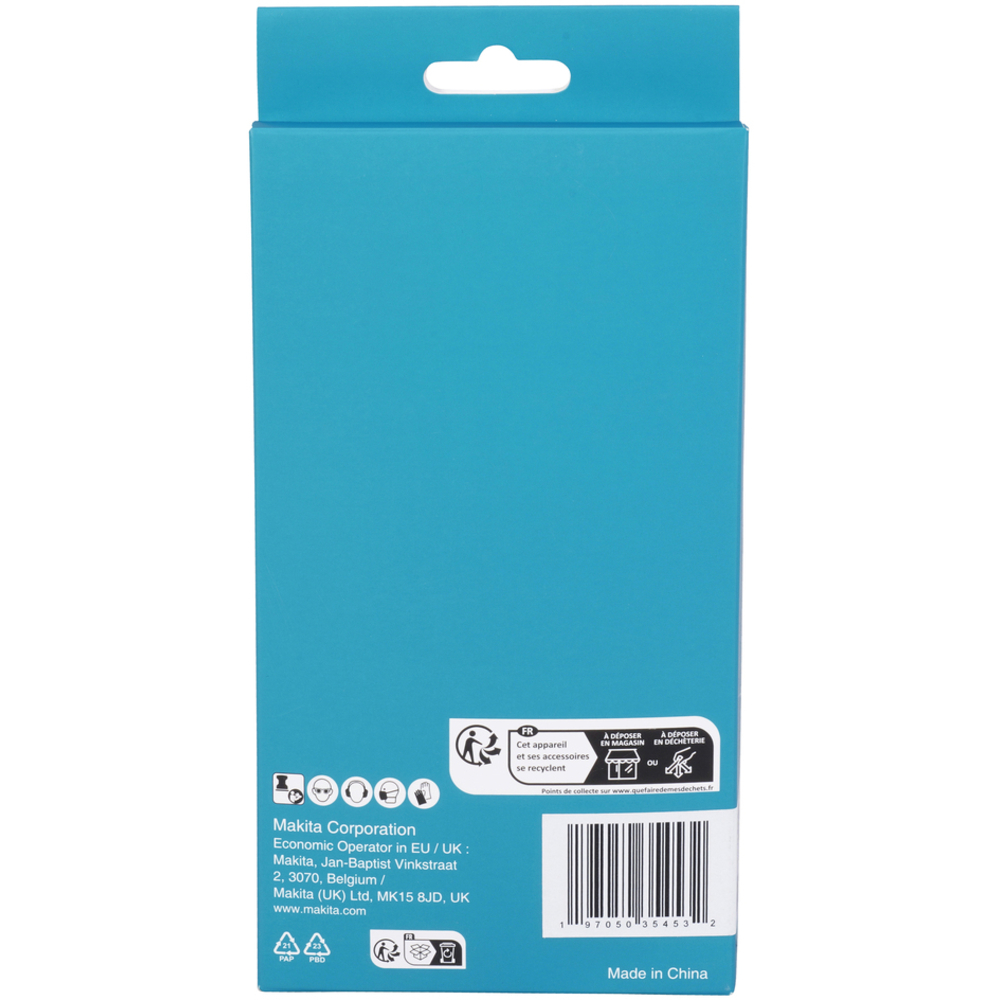 Feuilles abrasives à maille 93x185 mm A80 - MAKITA - D-78835