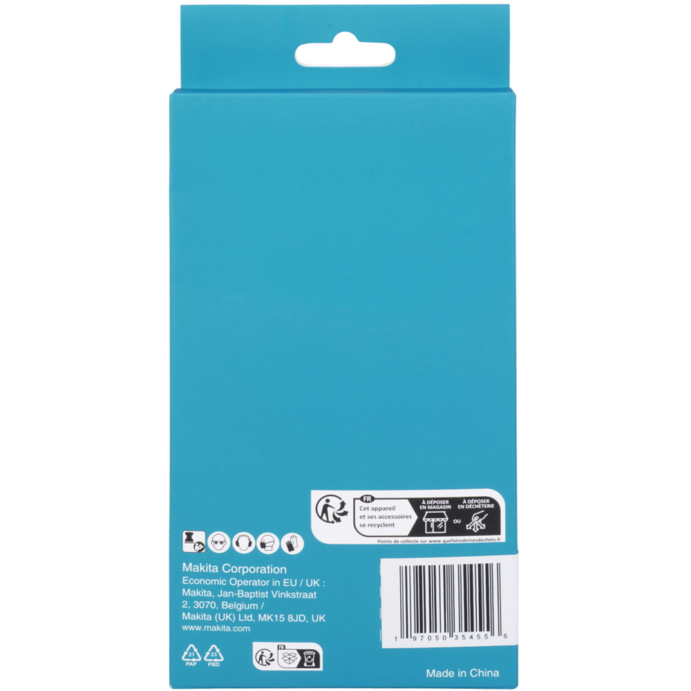 Feuilles abrasives à maille 93x185 mm A180 - MAKITA - D-78857