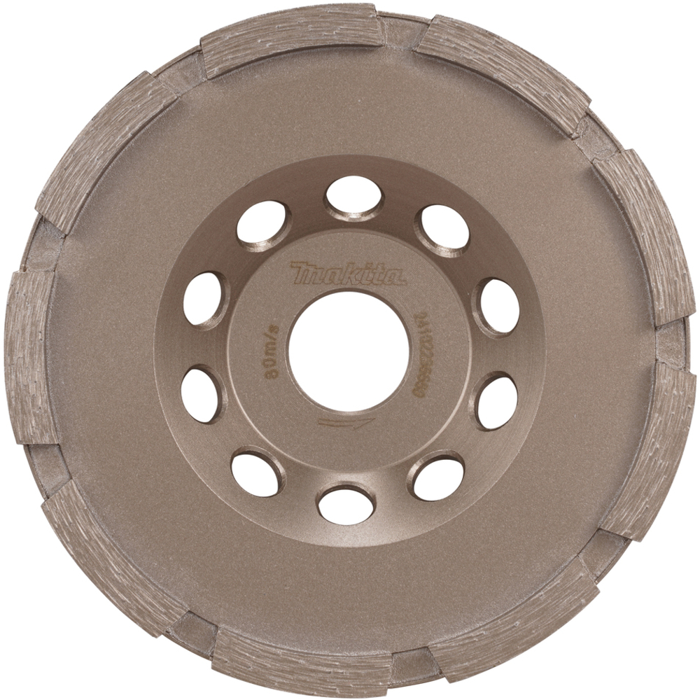 Plateau de ponçage diamant D125mm - travaux rapide - économique - MAKITA - D-80569