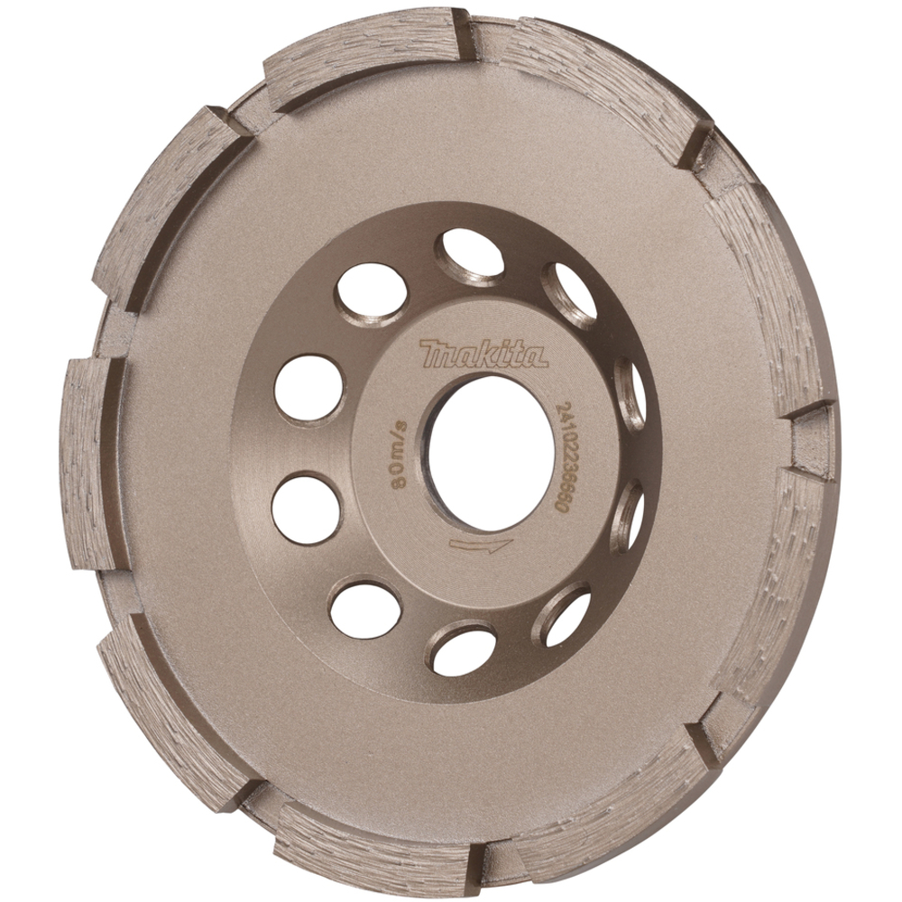 Plateau de ponçage diamant D125mm - travaux rapide - économique - MAKITA - D-80569