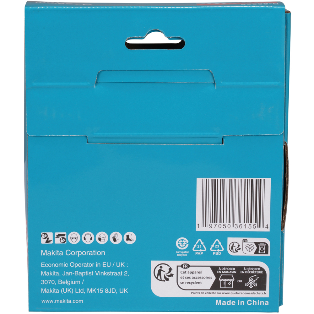 Plateau de ponçage diamant D125mm - travaux rapide - économique - MAKITA - D-80569