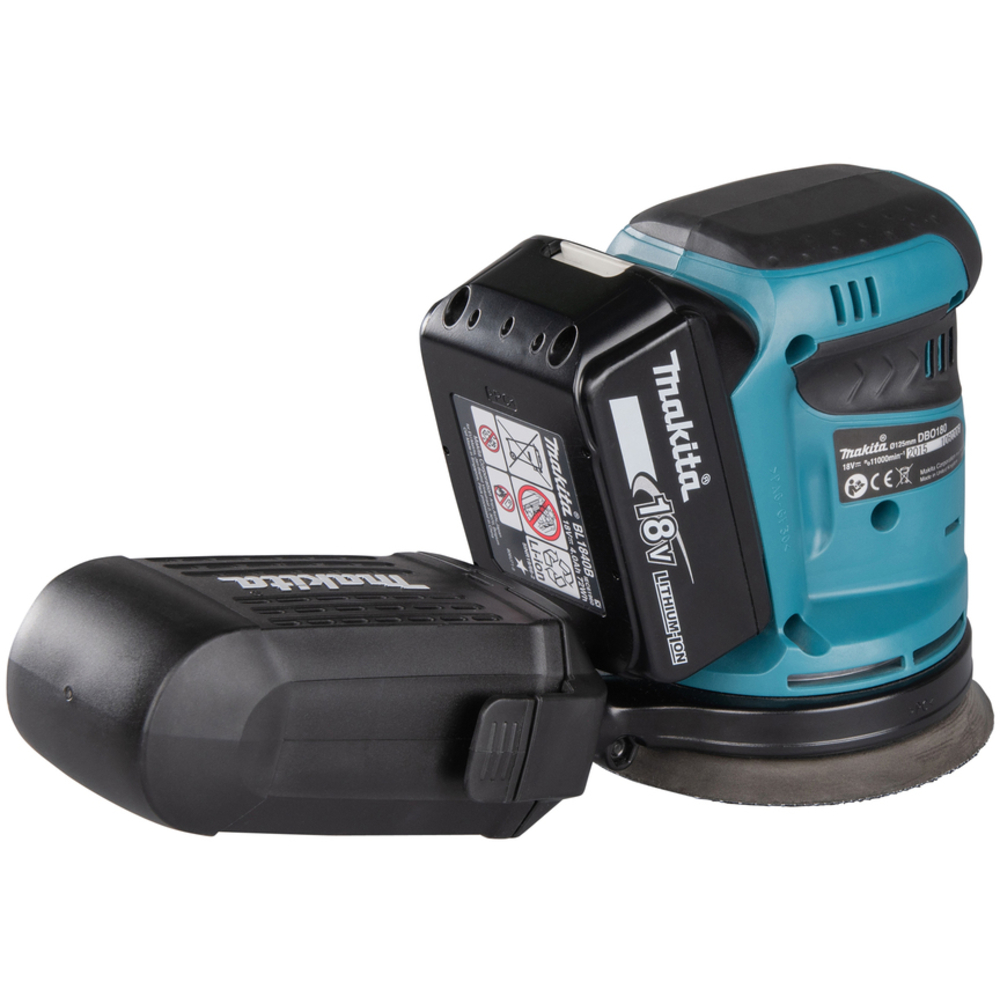Ponceuse excentrique LXT 18V Li-Ion 125 mm - MAKITA - DBO180ZJ