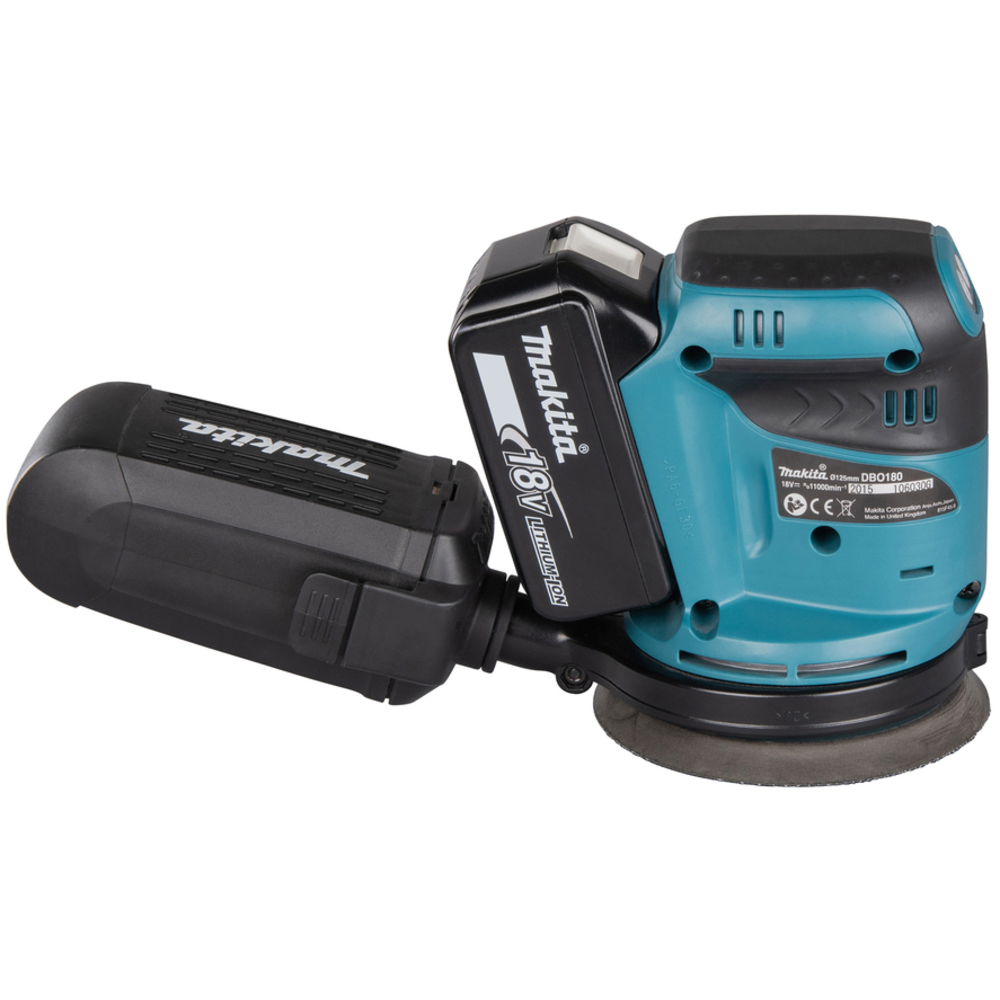 Ponceuse excentrique LXT 18V Li-Ion 125 mm - MAKITA - DBO180ZJ