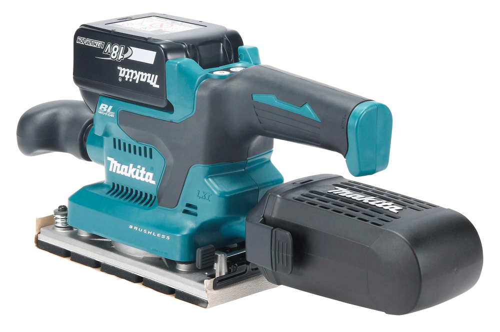 Ponceuse vibrante LXT 18V Li-Ion 5Ah - MAKITA - DBO382RTJ