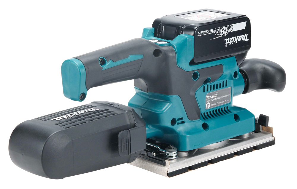 Ponceuse vibrante LXT 18V Li-Ion 5Ah - MAKITA - DBO382RTJ