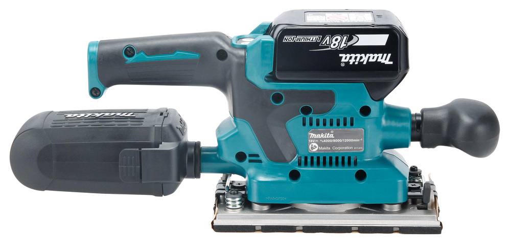 Ponceuse vibrante LXT 18V Li-Ion 5Ah - MAKITA - DBO382RTJ