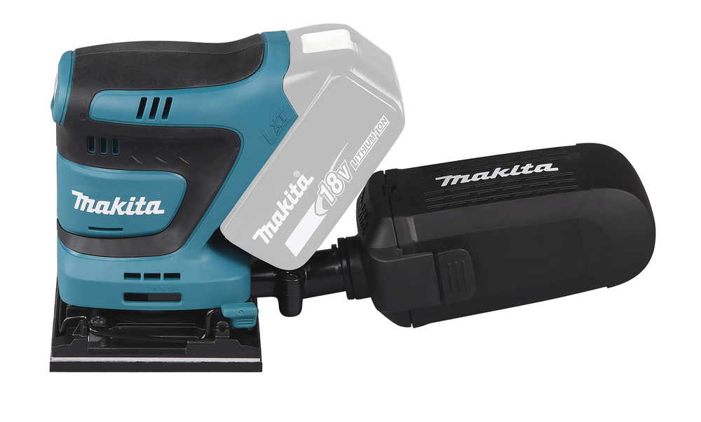 Ponceuse vibrante MAKITA LXT 18 V Li-Ion 112 x 102 mm Produit seul - DBO480Z