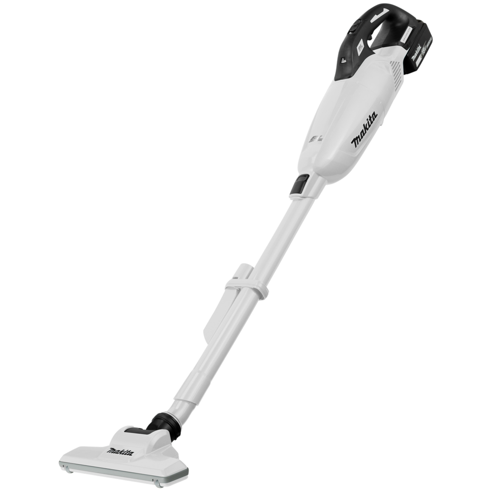 Aspirateur balai LXT 18 V Li-Ion 3 Ah - 175 mbar - Blanc - MAKITA - DCL283FRFW