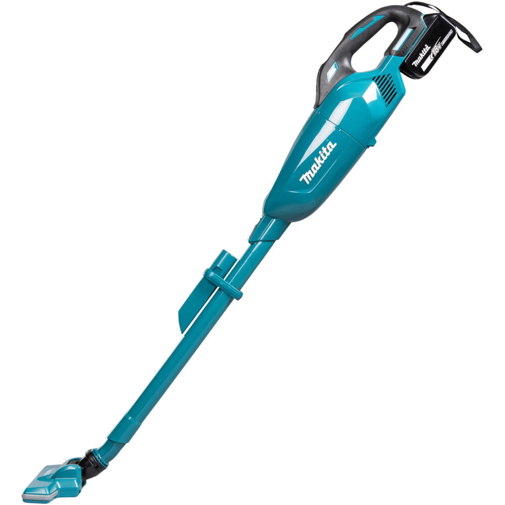 Aspirateur balai LXT 18 V Li-Ion - 3 Ah - 180 mbar - Blanc - MAKITA - DCL284FRFW