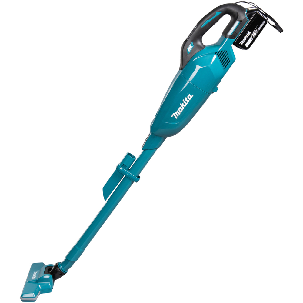 Aspirateur balai LXT 18 V Li-Ion - 3 Ah - 180 mbar - Blanc - MAKITA - DCL284FRFW
