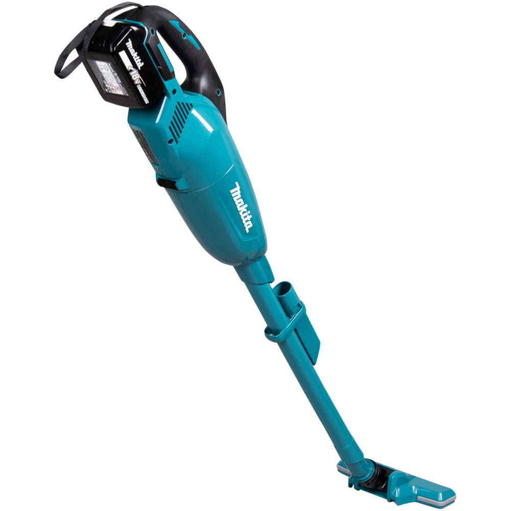 Aspirateur balai LXT 18 V Li-Ion - 3 Ah - 180 mbar - Blanc - MAKITA - DCL284FRFW