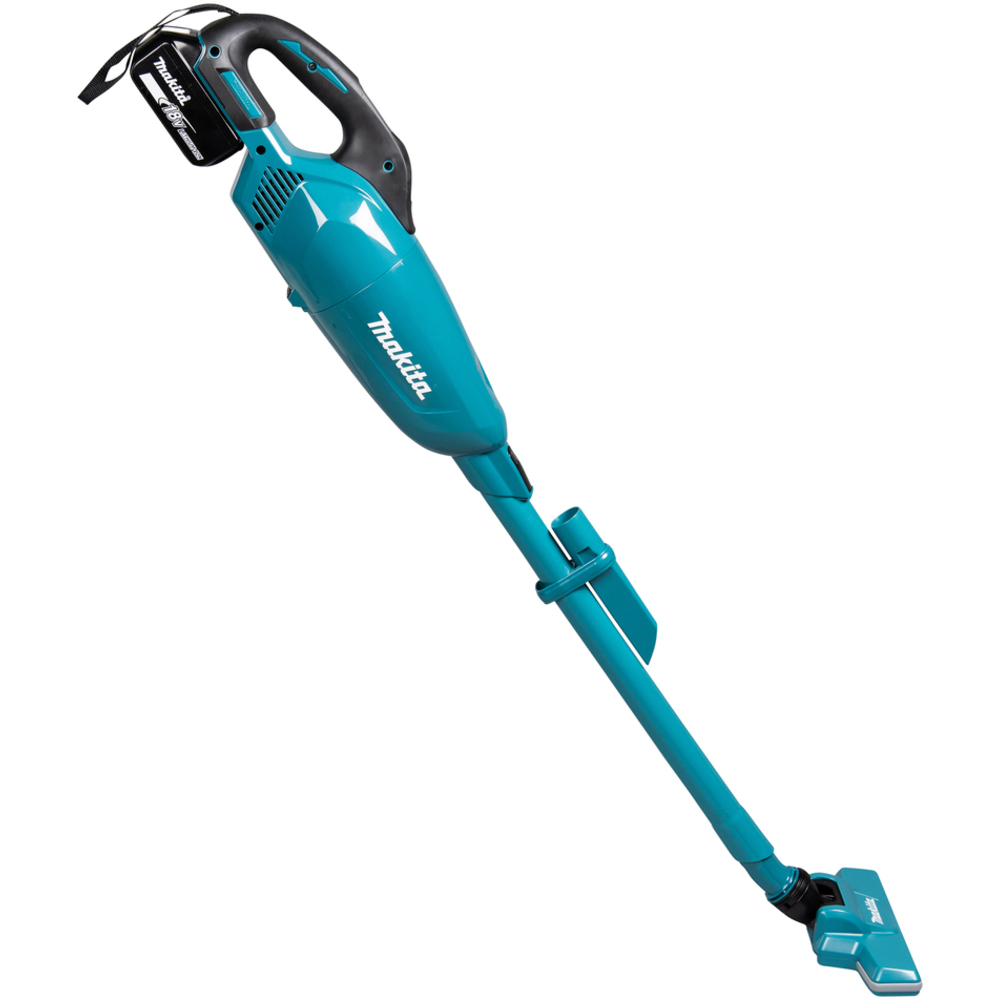 Aspirateur balai LXT 18 V Li-Ion - 3 Ah - 180 mbar - Blanc - MAKITA - DCL284FRFW