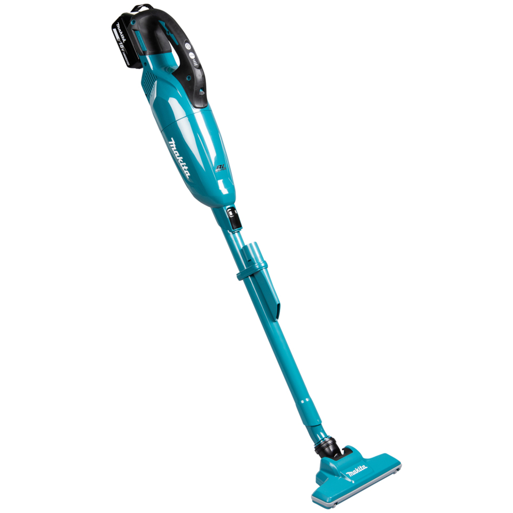 Aspirateur balai LXT 18 V Li-Ion - 3 Ah - 180 mbar - Blanc - MAKITA - DCL284FRFW