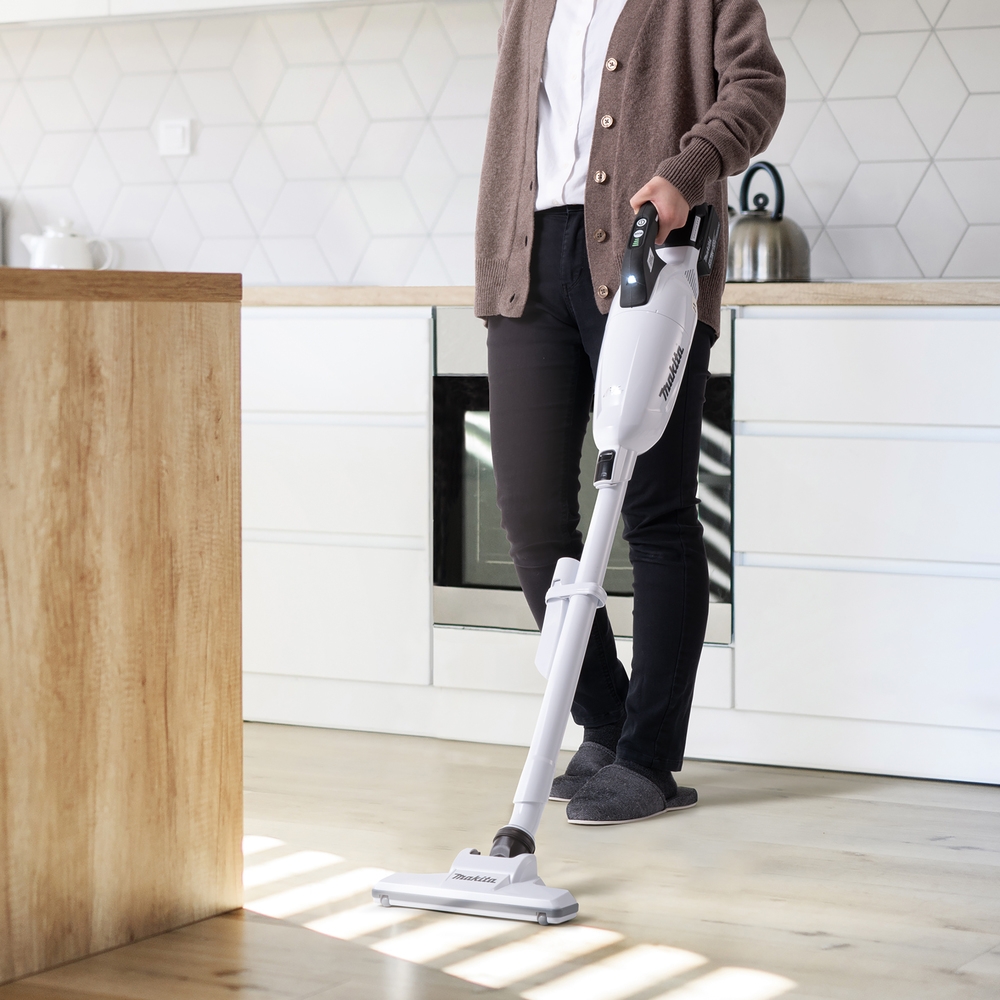 Aspirateur balai LXT 18 V Li-Ion - 180 mbar - Blanc- MAKITA - DCL284FZW