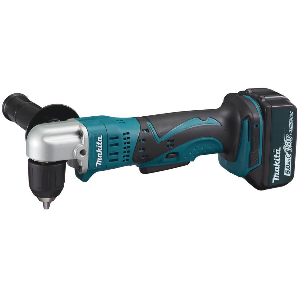 Perceuse visseuse d'angle 18 V Li-Ion 5 Ah Diam. 10 mm Auto-serrant - MAKITA - DDA351RTJ