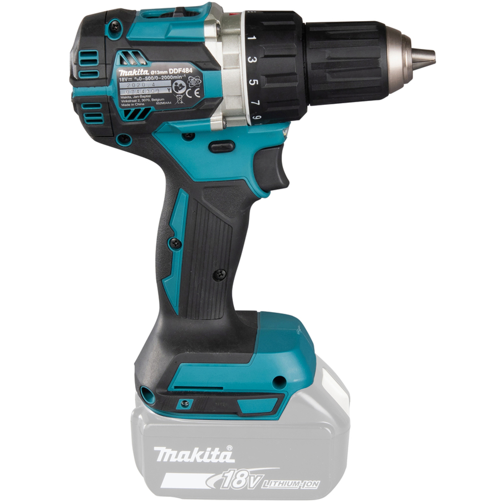 Perceuse visseuse 18 V Li-Ion D13 mm Produit seul + coffret makpac - MAKITA - DDF484ZJ