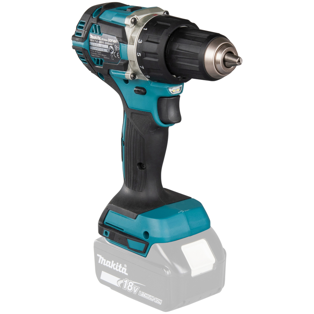 Perceuse visseuse 18 V Li-Ion D13 mm Produit seul + coffret makpac - MAKITA - DDF484ZJ