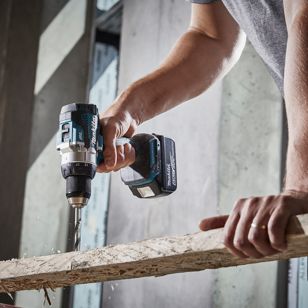 Perceuse visseuse LXT 18 V Li-Ion - 70 Nm - 5 Ah - MAKITA - DDF489RTJ