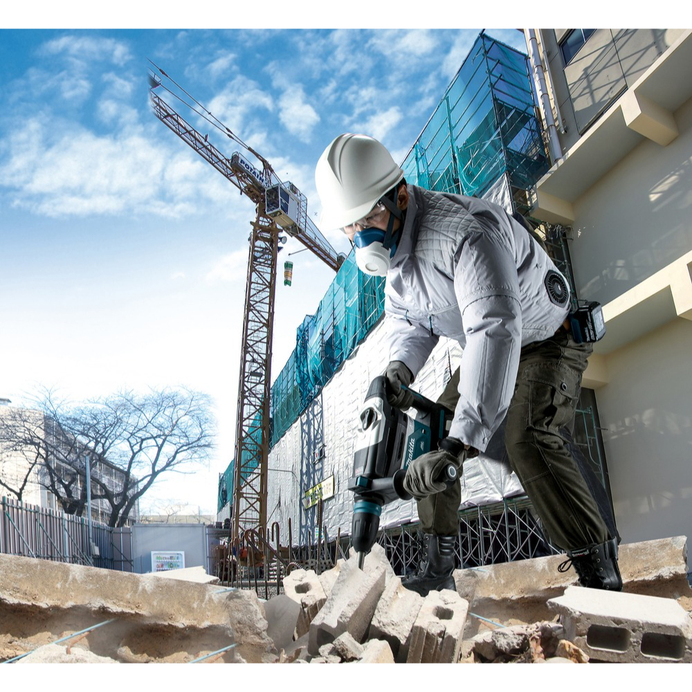 Blouson ventilé CXT LXT revêtement titane 12 à 18V Li-Ion Produit seul MAKITA - DFJ410Z