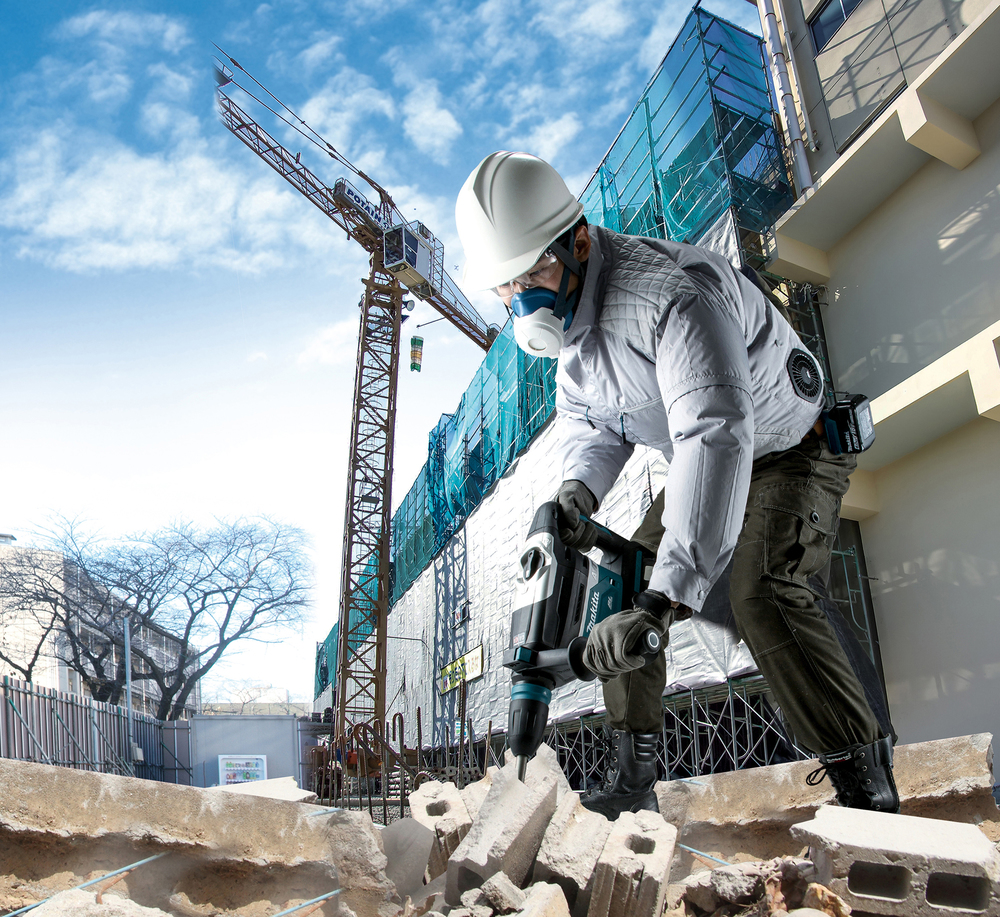 Blouson ventilé CXT / LXT taille M - MAKITA - DFJ410ZM