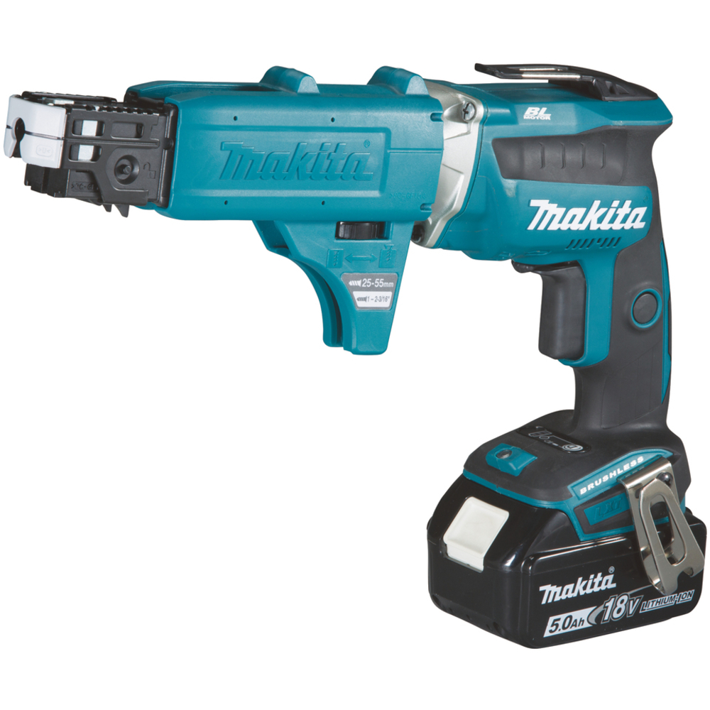 Visseuse automatique 18 V Li-Ion 5 Ah 5 x 25 à 55 mm - MAKITA - DFS452TJX2