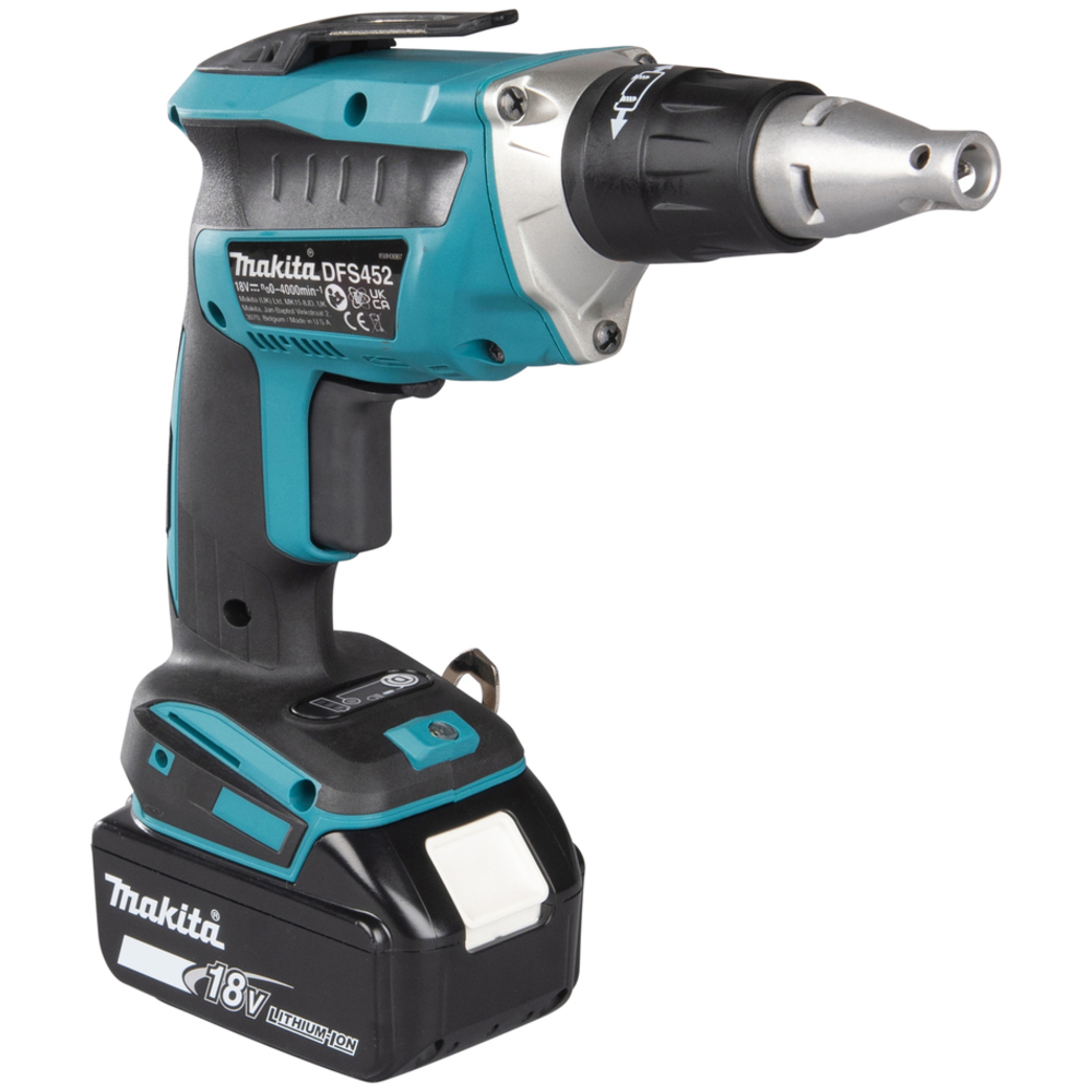 Visseuse automatique 18 V Li-Ion 5 Ah 5 x 25 à 55 mm - MAKITA - DFS452TJX2