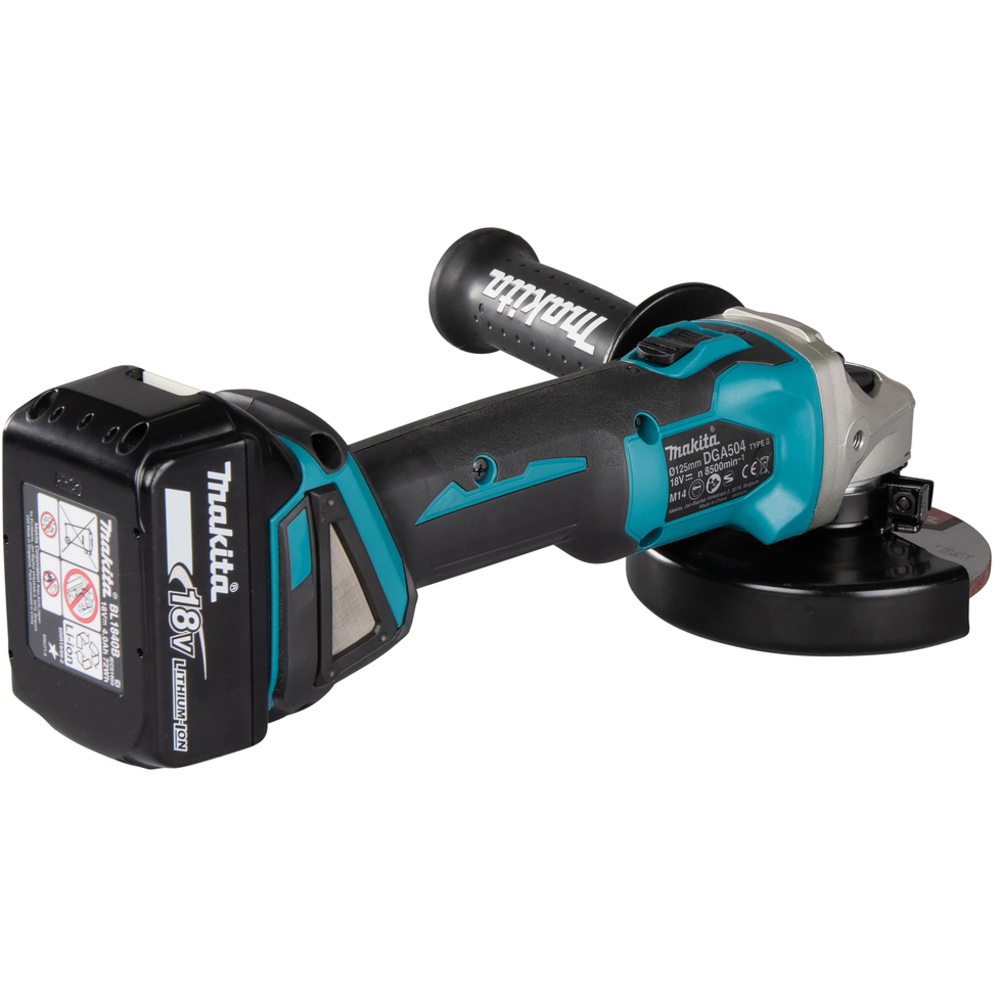 Meuleuse à batteries LXT 18V - MAKITA - DGA504RTJ