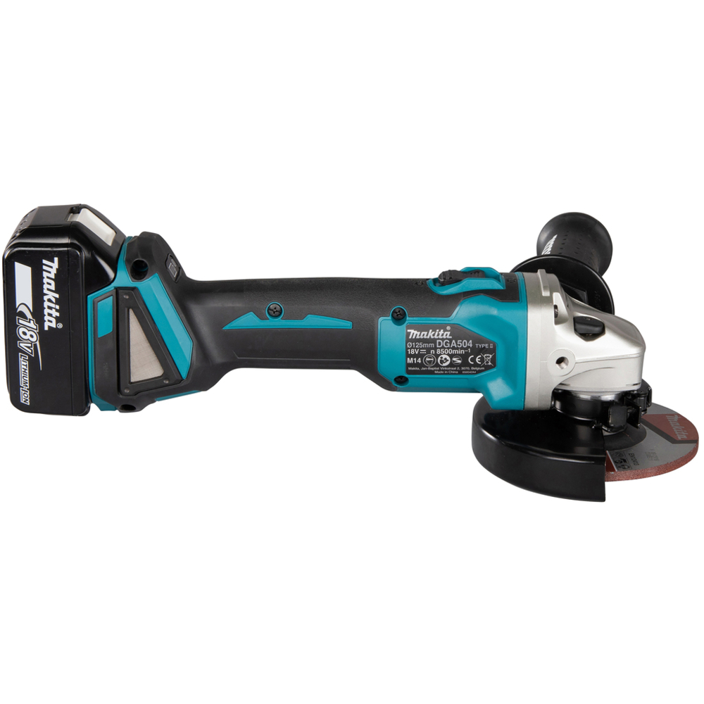 Meuleuse à batteries LXT 18V - MAKITA - DGA504RTJ