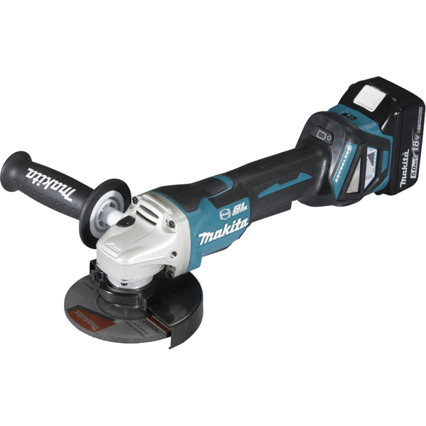 MEULEUSE D125 MM 18 V LI-ION 5 AH - MAKITA - DGA517RTJ