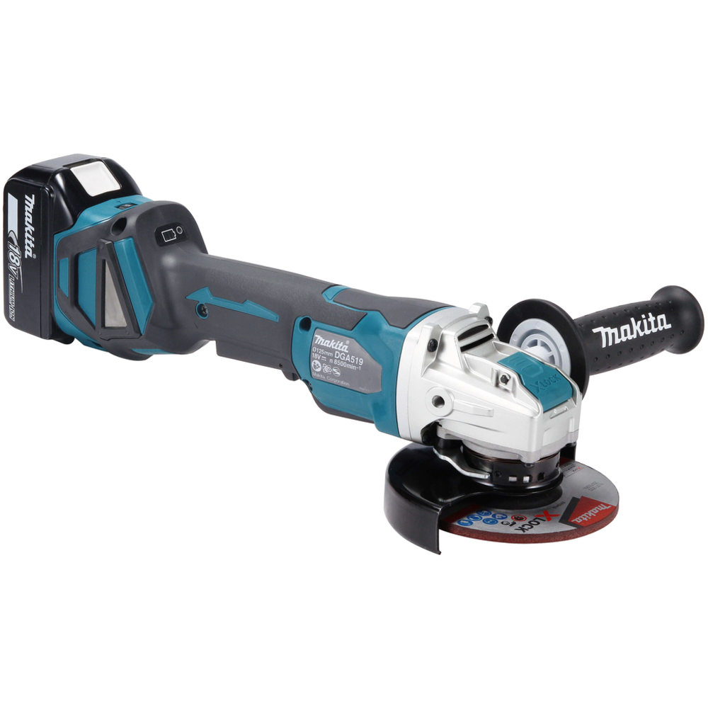 Meuleuse D125 mm LXT 18V - MAKITA - DGA519RTJ1